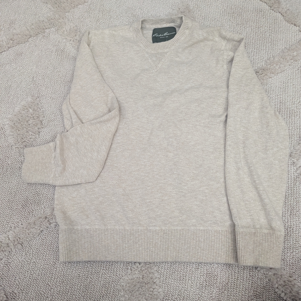 Cozy Beige Knit Sweater